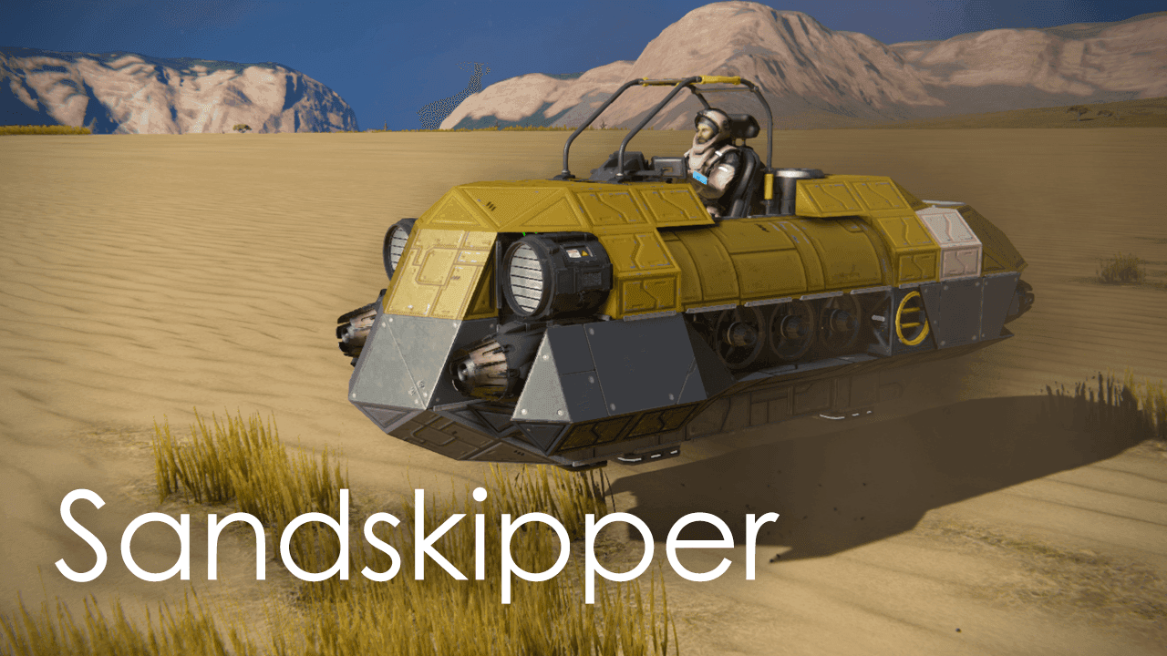 Sandskipper — Space Engineers Workshop preview