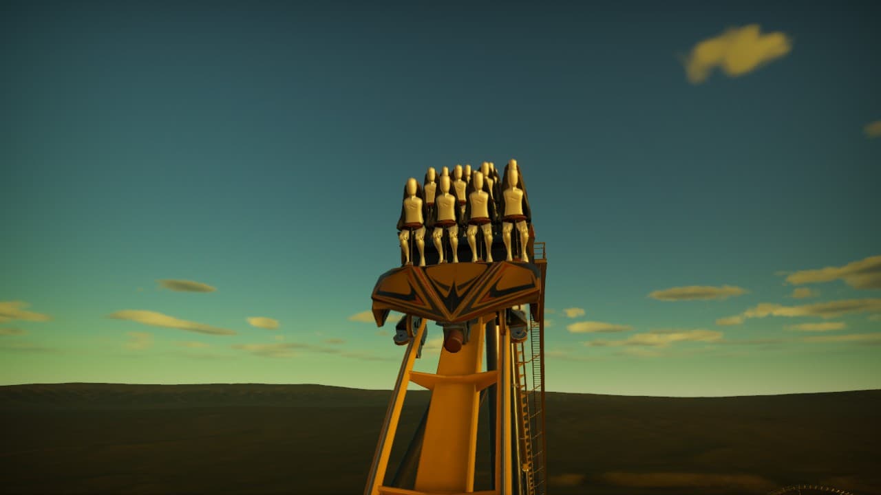 Enter Sandman — Planet Coaster Workshop preview