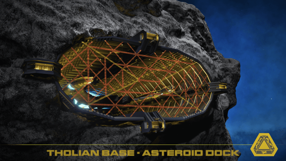 Tholian Base - Asteroid Dock [Star Trek] — Space Engineers Workshop preview