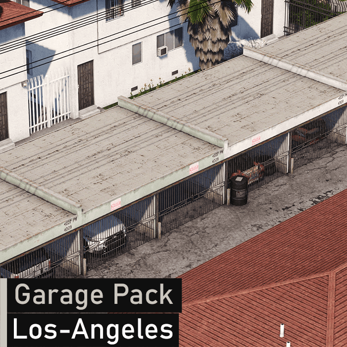 LA Garage Pack — Cities: Skylines Steam Workshop preview image