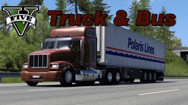 GTA V Truck & Bus Traffic Pack — Euro Truck Simulator 2 Steam Workshop preview image