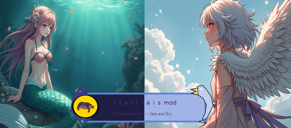 TENduck species series 5 - Sea and Sky — Stellaris Steam Workshop preview image