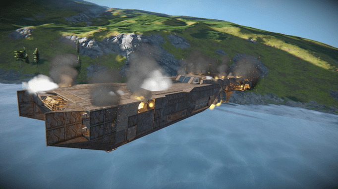Rusty Ships, Respawn Ship Mod 3 — Space Engineers Workshop preview