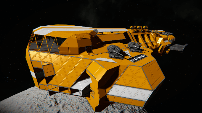 DEVIUM  battleship — Space Engineers Workshop preview