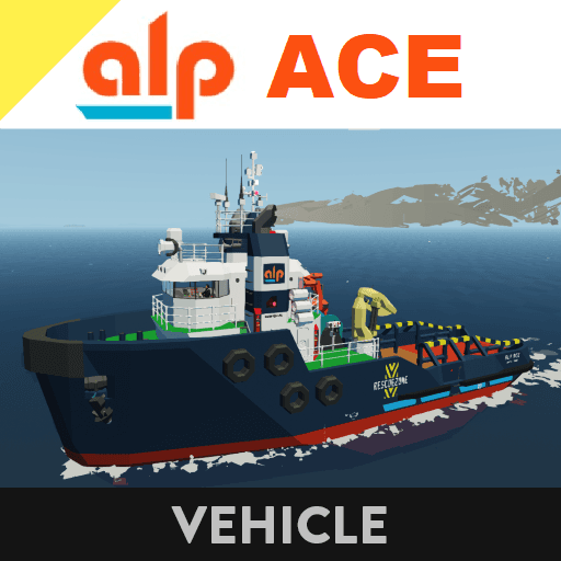 ALP ACE - Anchor Hoy Tug Boat — Stormworks: Build and Rescue Steam Workshop preview image