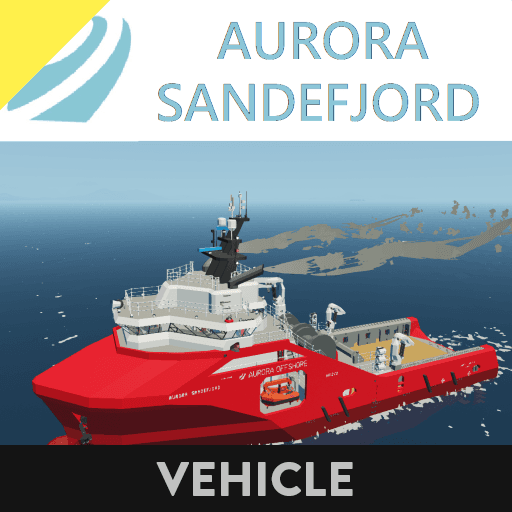 AURORA SANDEFJORD - Offshore Tug/Supply Vessel — Stormworks: Build and Rescue Workshop preview