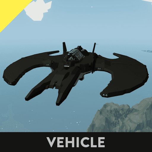 Batwing (from 1989 Batman Movie) - Now with VTOL — Stormworks: Build and Rescue Steam Workshop preview image