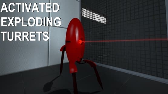 Custom Test Element - Activated Exploding Turrets — Portal 2 Workshop preview