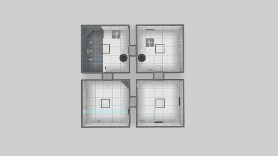 4 energy pellet puzzles — Portal 2 Workshop preview