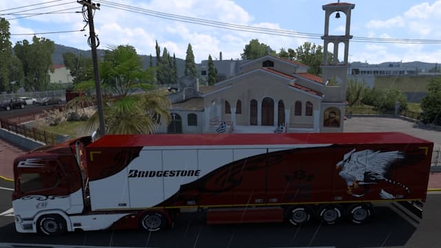 beautiful skin by Νικος — Euro Truck Simulator 2 Steam Workshop preview image