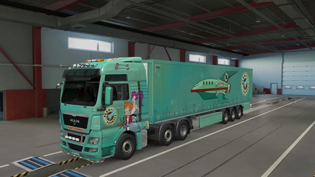 Futurama Paintjob — Euro Truck Simulator 2 Workshop preview