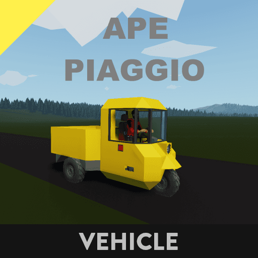 APE PIAGGIO "Apecar" — Stormworks: Build and Rescue Steam Workshop preview image