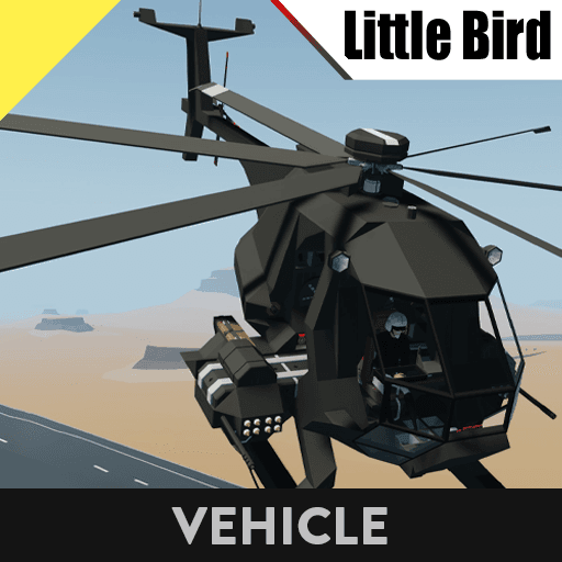 AH-6M Little Bird [Attack Helicopter] — Stormworks: Build and Rescue Workshop preview