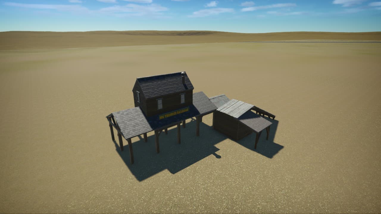Big Thunder Railroad Station — Planet Coaster Steam Workshop preview image