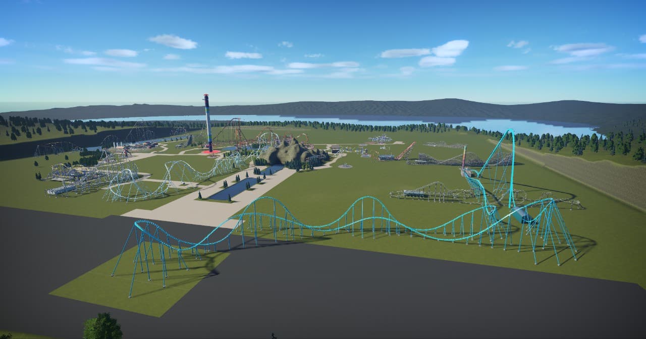 Unfinished Canada's Wonderland — Planet Coaster Steam Workshop preview image