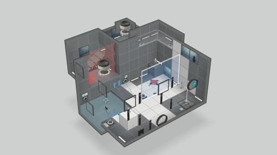 4 characters — Portal 2 Steam Workshop preview image