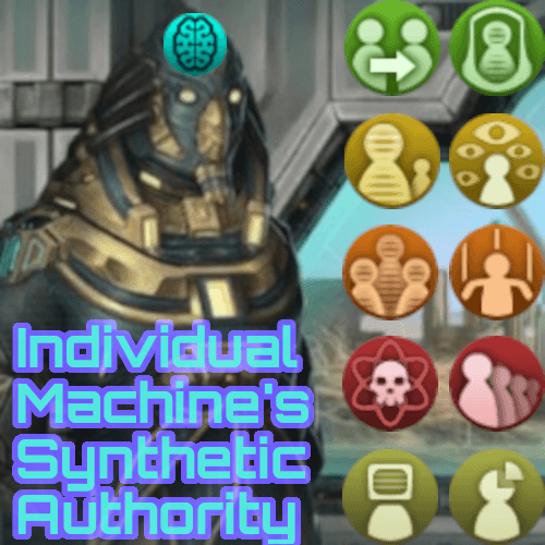 Machine Empire's Synthetic Authorities — Stellaris Workshop preview