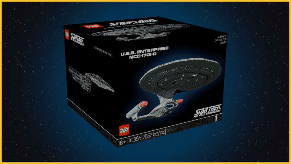 LEGO USS Enterprise-D Box [Star Trek] — Space Engineers Steam Workshop preview image