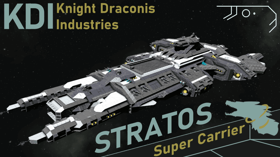 KDI Stratos Super Carrier — Space Engineers Steam Workshop preview image