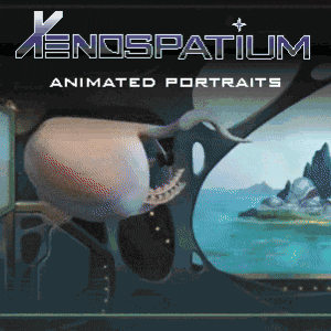 Xenospatium Animated Portraits — Stellaris Workshop preview