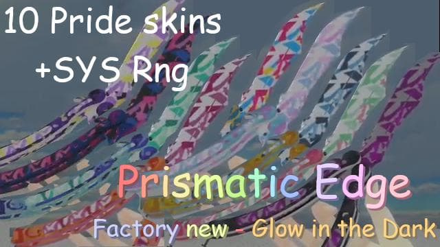 Prismatic Edge - Cs:Go Butterfly Knife - Pride Skins - Machete — Left 4 Dead 2 Workshop preview