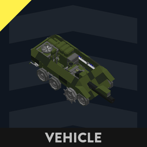 AT3 mini tank destroyer — Stormworks: Build and Rescue Steam Workshop preview image