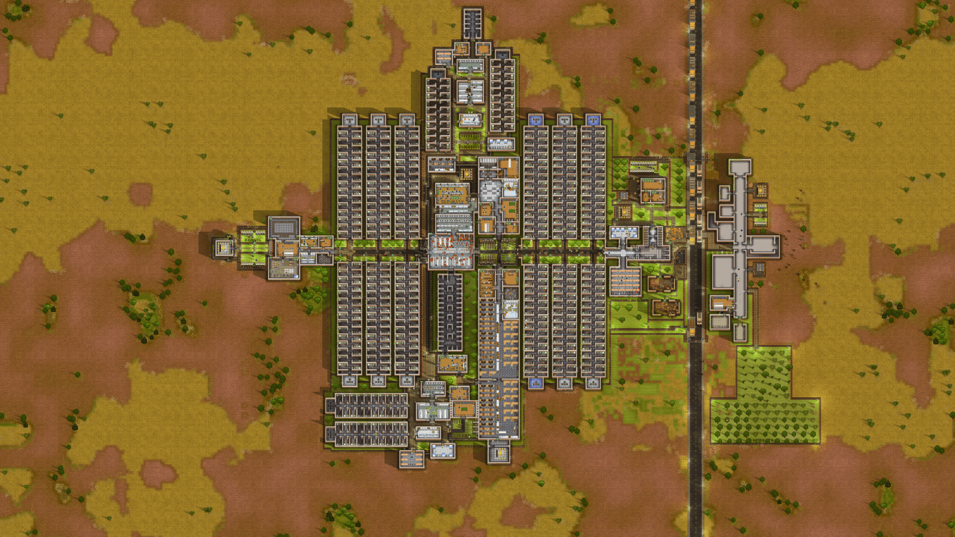 SuperJail--Holds 440 (Ver1.1) — Prison Architect Steam Workshop preview image