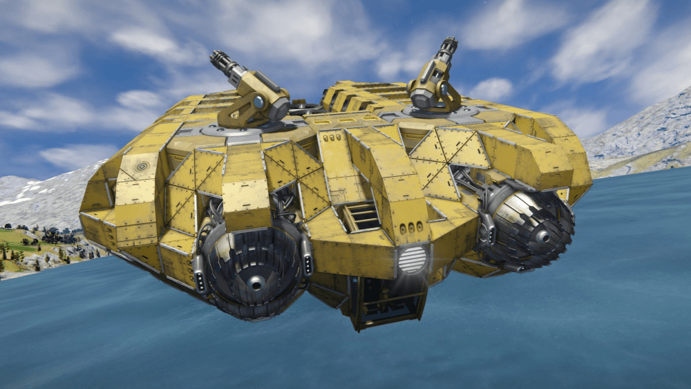 TheTransporter (Atmo) WIP — Space Engineers Workshop preview