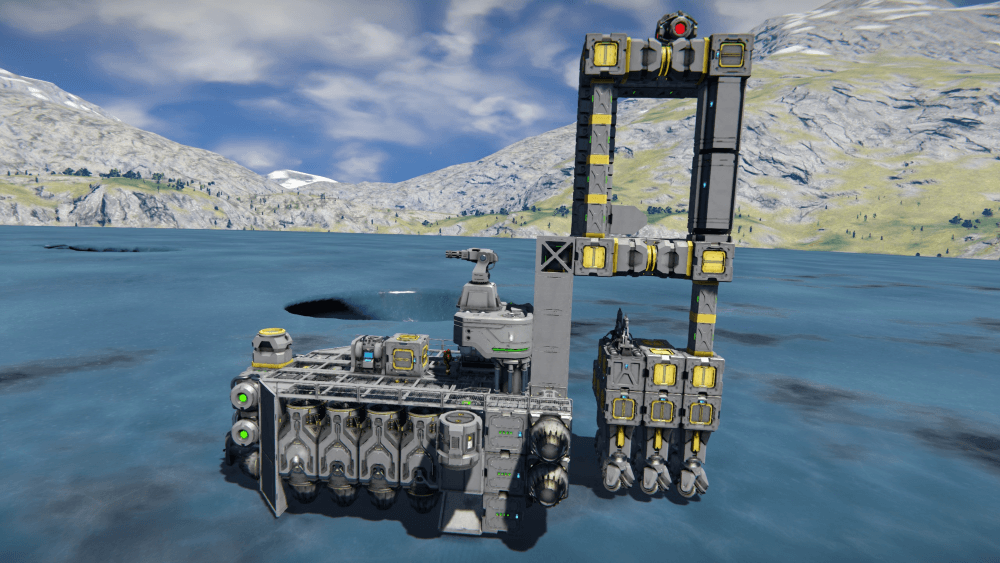 Pioneer v2 — Space Engineers Workshop preview