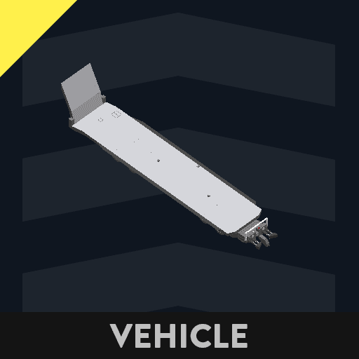 Flat train cart for vechicles — Stormworks: Build and Rescue Workshop preview