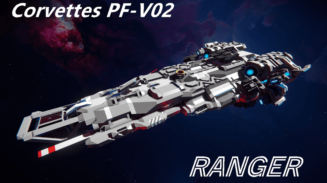 PF-V02A Ranger Corvette — Space Engineers Steam Workshop preview image