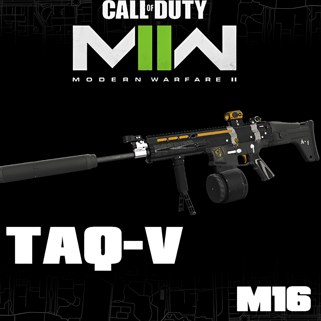 COD:MW22 TAQ-V 摆锤 (M16) — Left 4 Dead 2 Steam Workshop preview image