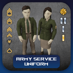 KATTAJ1 Army Service Uniform and Rank Patches [B41/42MP] — Project Zomboid Workshop preview