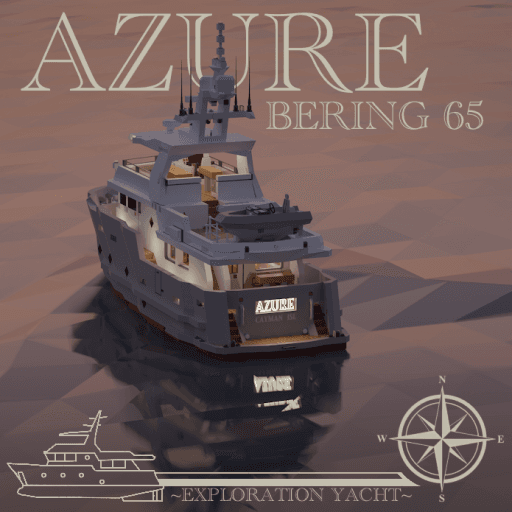 AZURE - BERING 65 - EXPLORATION YACHT — Stormworks: Build and Rescue Steam Workshop preview image