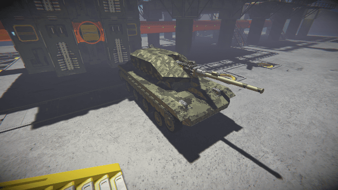Cassowary Main Battle Tank — Space Engineers Workshop preview