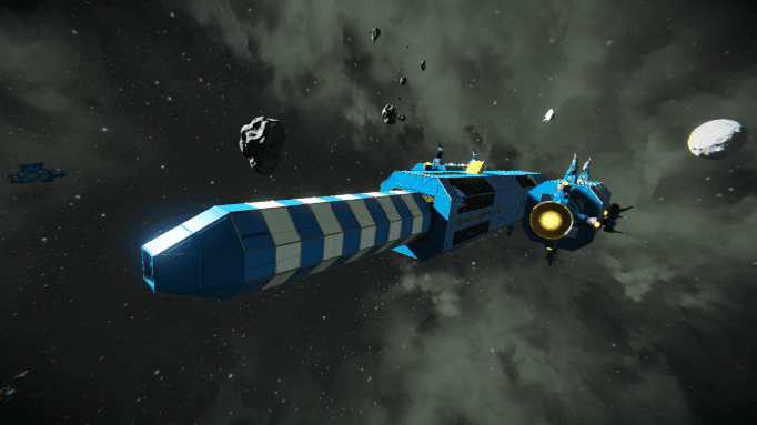 Mosquito class boardingship — Space Engineers Workshop preview