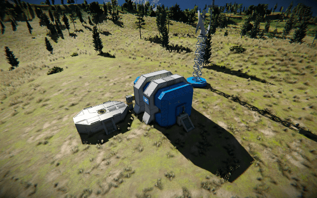 Starterbase (no DLC) — Space Engineers Workshop preview