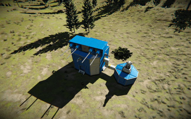 Surface Defence Platform — Space Engineers Workshop preview