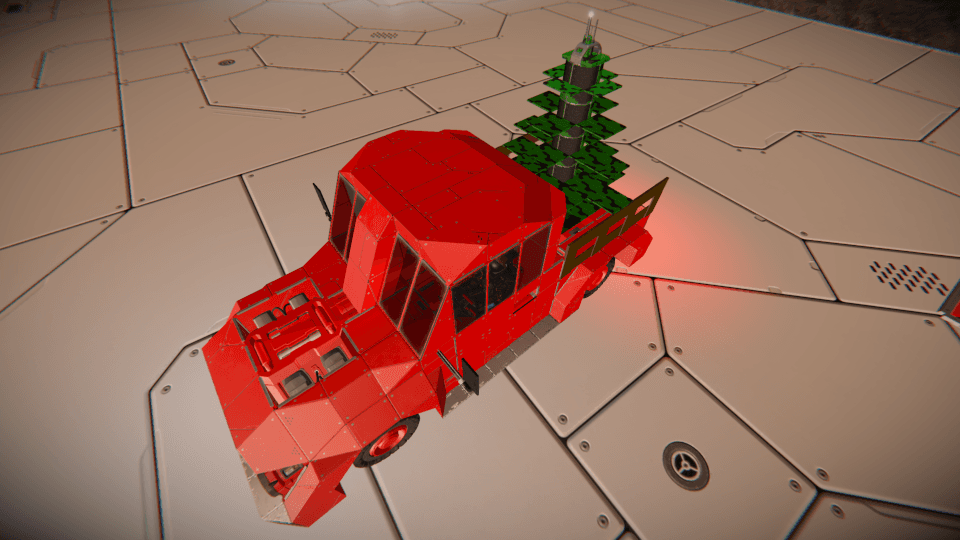 Christmas Truck — Space Engineers Steam Workshop preview image