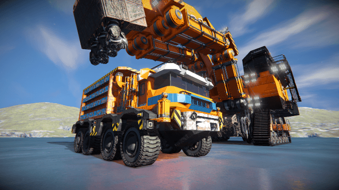 САМОСВАЛ — Space Engineers Workshop preview