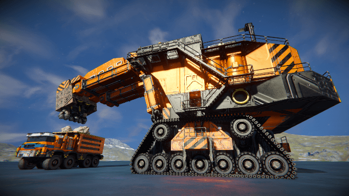 ЭКСКАВАТОР ЭК - 3000  ТАГИЛ — Space Engineers Workshop preview