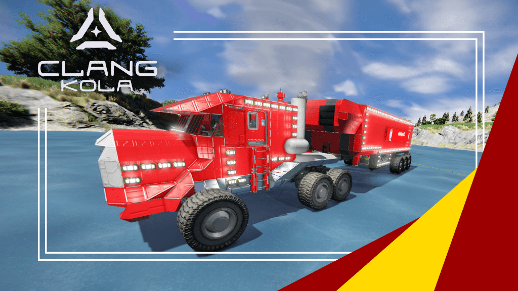 Clang Kola Christmas Truck — Space Engineers Steam Workshop preview image