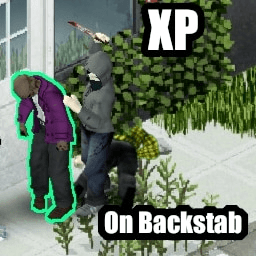 Yes' XP on Backstab — Project Zomboid Steam Workshop preview image