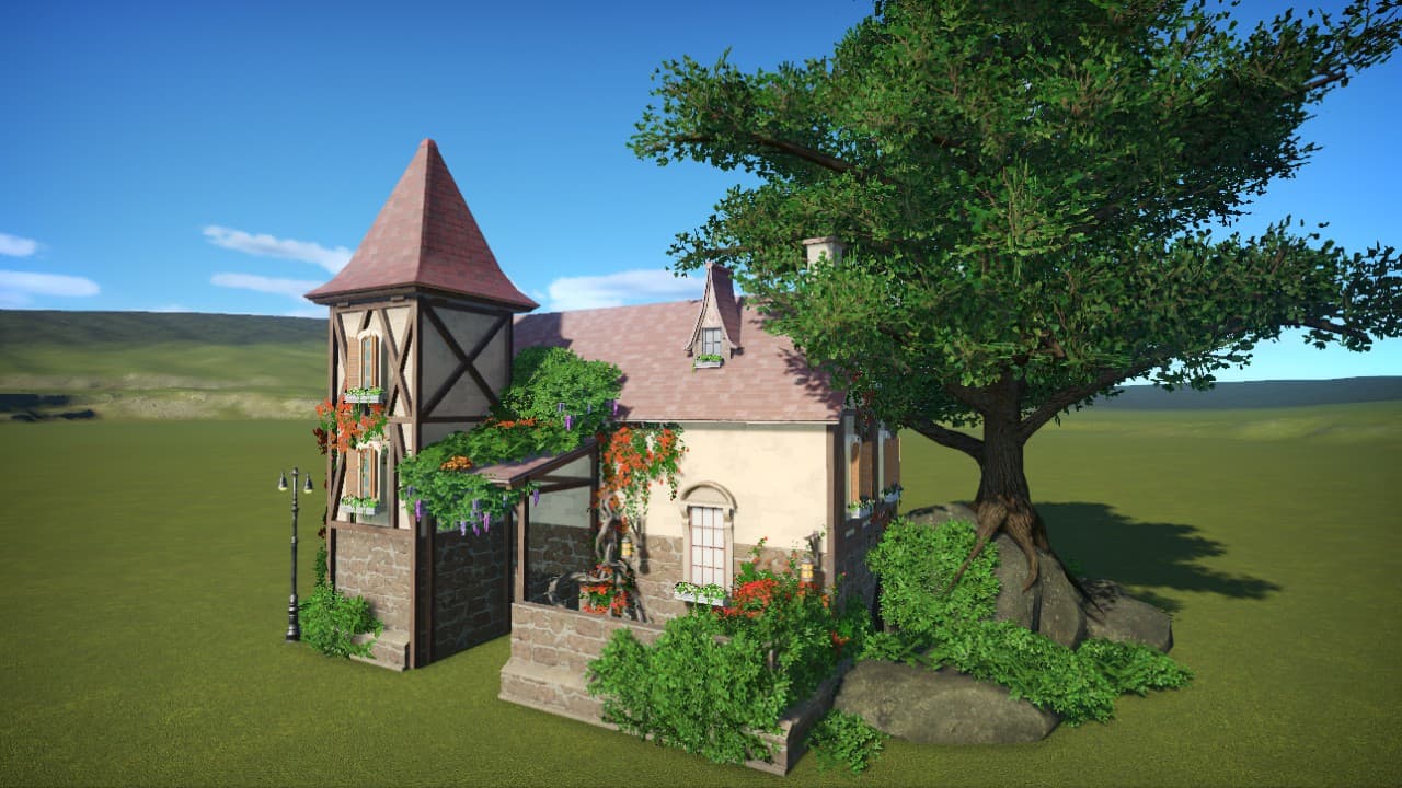 003-二层商店小楼 — Planet Coaster Workshop preview