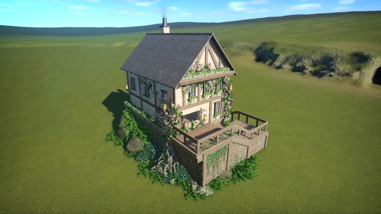 005-二层商店小楼 — Planet Coaster Workshop preview