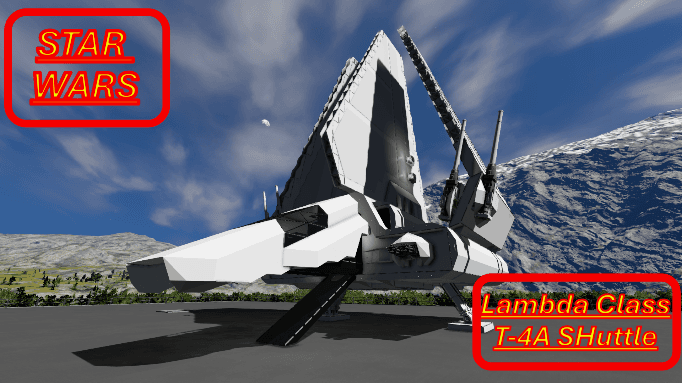 Star Wars - Lambda-Class T-4a Shuttle — Space Engineers Workshop preview