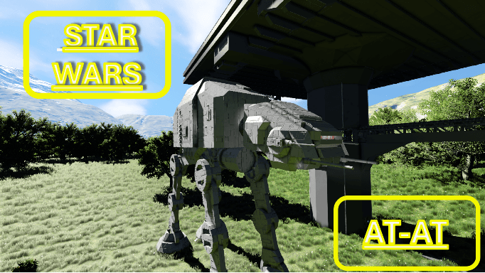 Star Wars AT-AT 2.0 — Space Engineers Workshop preview