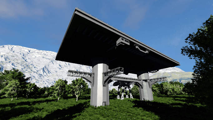 Star Wars Endor Shuttle Pad Prop — Space Engineers Steam Workshop preview image