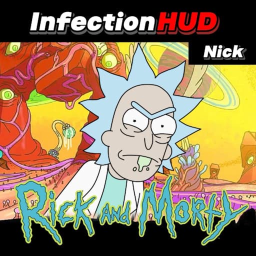 Rick Sanchez (Rick And Morty) InfectionHUD Portrait - Nick — Left 4 Dead 2 Steam Workshop preview image