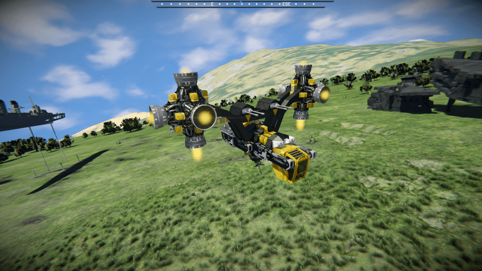 Yellow Jacket — Space Engineers Workshop preview